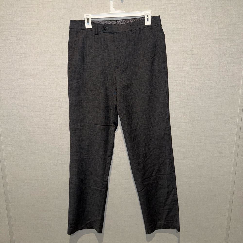 Chaps Dark Gray Men's Dress Pants